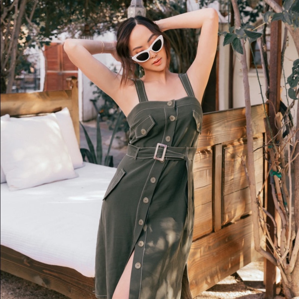 Chriselle Lim The Sandrine Safari Dress